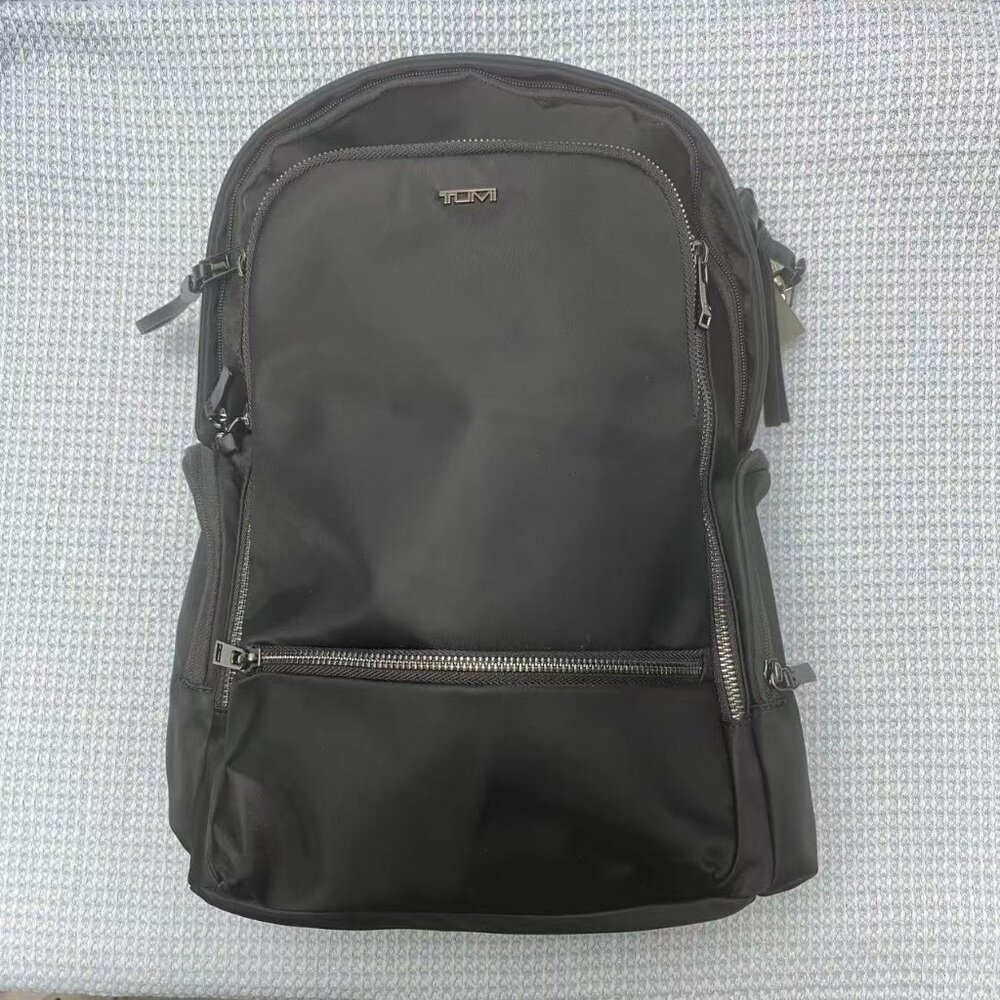 🔥Tumi Voyageur Backpack (Black Nylon) | Women’s Commuter Bag